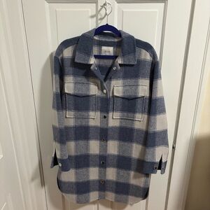 Rails Jaro Wool Blend Plaid Coat